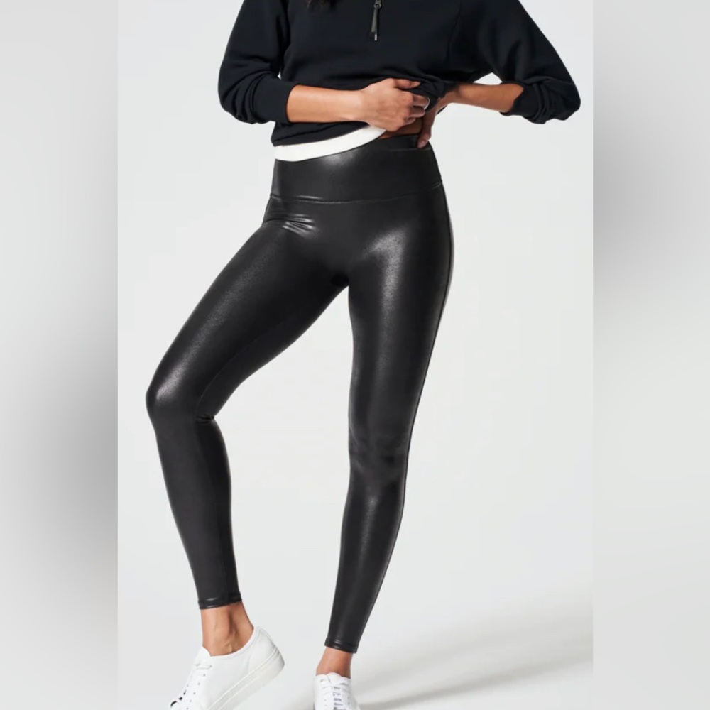 Spanx Faux leather Leggings